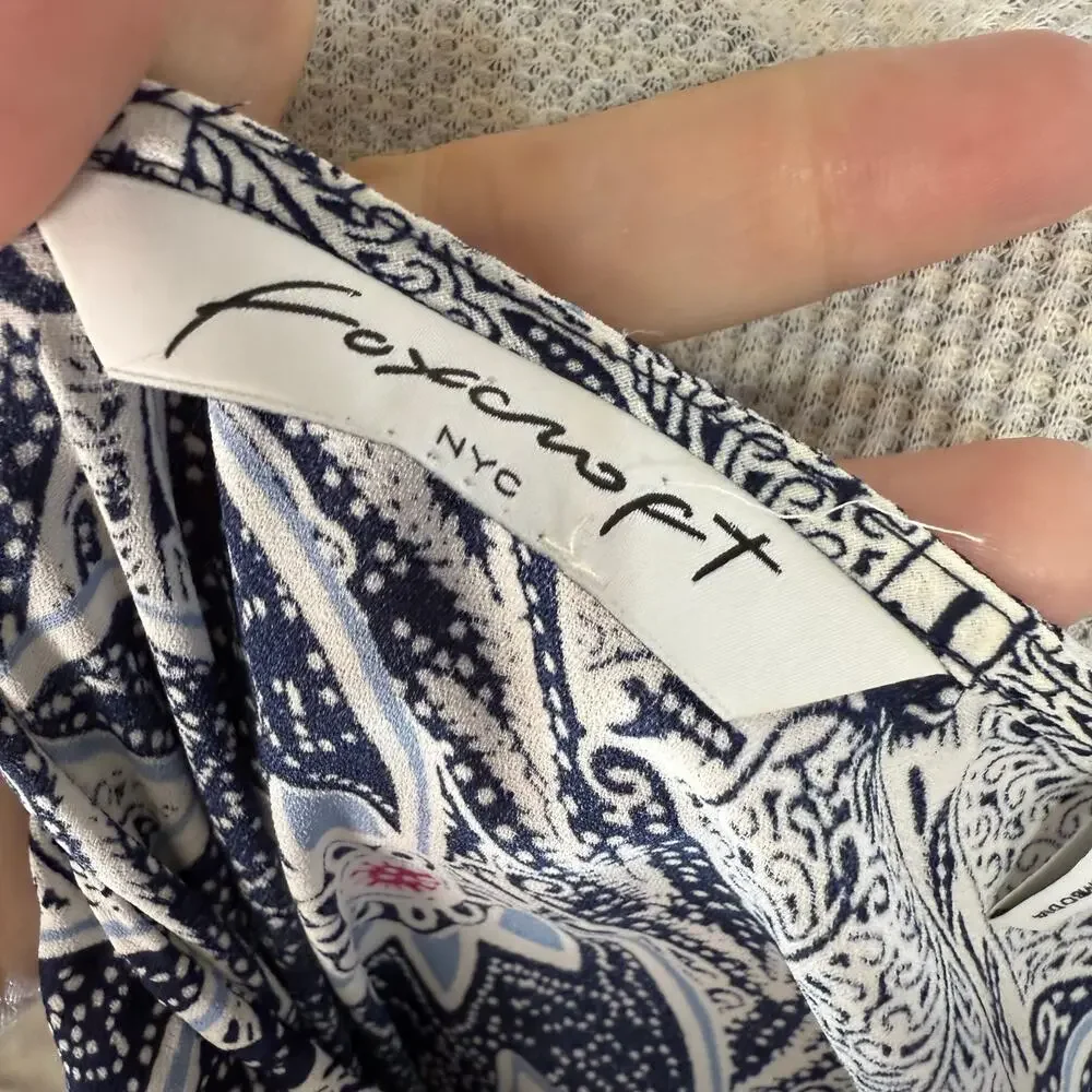 Foxcroft Black and White Floral Maxi Dress - Picture 7 of 9